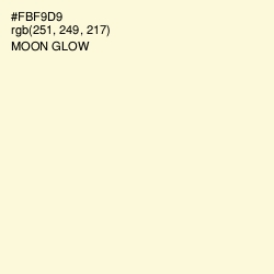 #FBF9D9 - Moon Glow Color Image