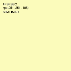 #FBFBBC - Shalimar Color Image