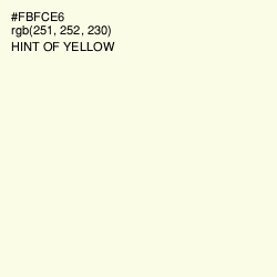 #FBFCE6 - Hint of Yellow Color Image