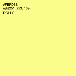 #FBFD8B - Dolly Color Image