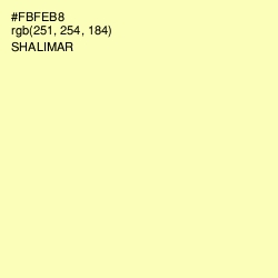 #FBFEB8 - Shalimar Color Image