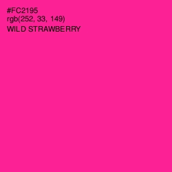 #FC2195 - Wild Strawberry Color Image