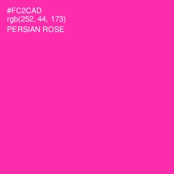 #FC2CAD - Persian Rose Color Image