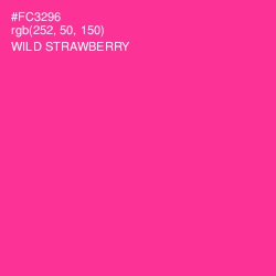 #FC3296 - Wild Strawberry Color Image
