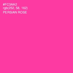 #FC3AA2 - Persian Rose Color Image