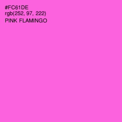 #FC61DE - Pink Flamingo Color Image