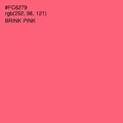 #FC6279 - Brink Pink Color Image