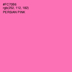 #FC70B6 - Persian Pink Color Image