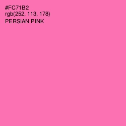 #FC71B2 - Persian Pink Color Image