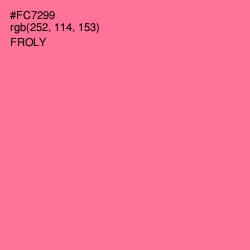 #FC7299 - Froly Color Image