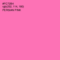 #FC72B4 - Persian Pink Color Image