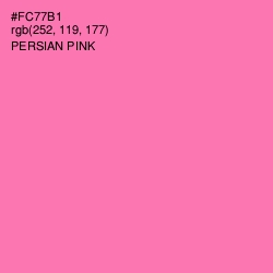#FC77B1 - Persian Pink Color Image