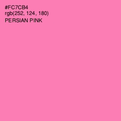 #FC7CB4 - Persian Pink Color Image