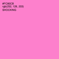 #FC80CB - Shocking Color Image