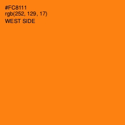 #FC8111 - West Side Color Image