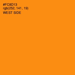 #FC8D13 - West Side Color Image