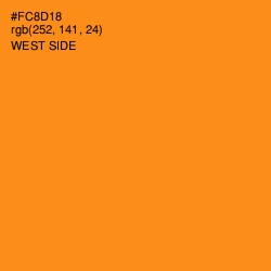 #FC8D18 - West Side Color Image