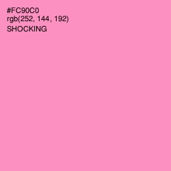 #FC90C0 - Shocking Color Image