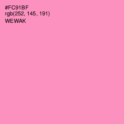 #FC91BF - Wewak Color Image