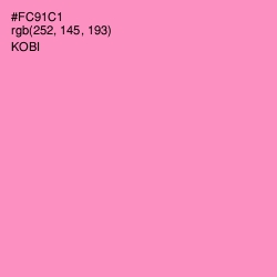 #FC91C1 - Kobi Color Image