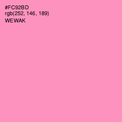 #FC92BD - Wewak Color Image