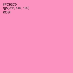 #FC92C0 - Kobi Color Image