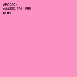 #FC92C4 - Kobi Color Image