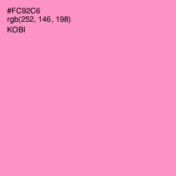 #FC92C6 - Kobi Color Image