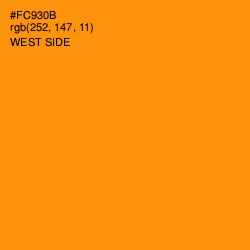 #FC930B - West Side Color Image