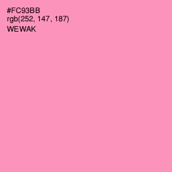 #FC93BB - Wewak Color Image