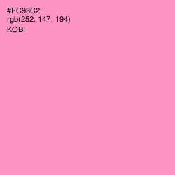 #FC93C2 - Kobi Color Image