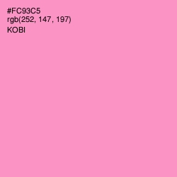 #FC93C5 - Kobi Color Image