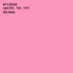 #FC96BB - Wewak Color Image