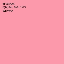 #FC9AAC - Wewak Color Image