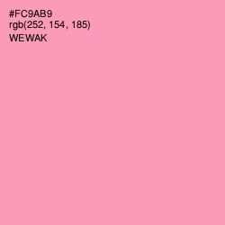 #FC9AB9 - Wewak Color Image