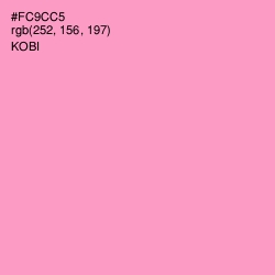 #FC9CC5 - Kobi Color Image