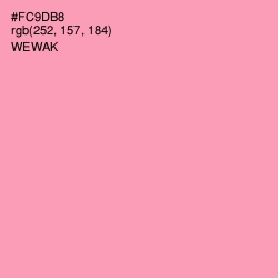 #FC9DB8 - Wewak Color Image