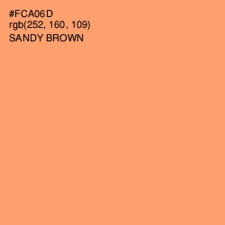 #FCA06D - Sandy brown Color Image