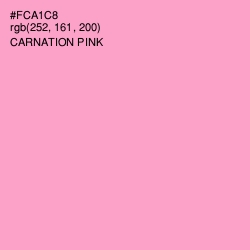 #FCA1C8 - Carnation Pink Color Image