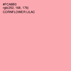 #FCA8B0 - Cornflower Lilac Color Image