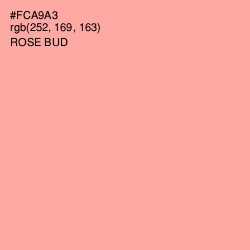 #FCA9A3 - Rose Bud Color Image