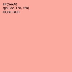 #FCAAA0 - Rose Bud Color Image