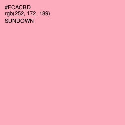 #FCACBD - Sundown Color Image