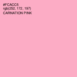 #FCACC5 - Carnation Pink Color Image