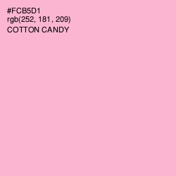 #FCB5D1 - Cotton Candy Color Image