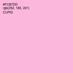 #FCB7DD - Cupid Color Image