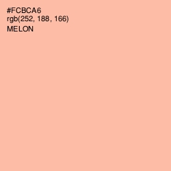 #FCBCA6 - Melon Color Image