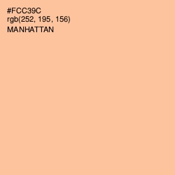 #FCC39C - Manhattan Color Image