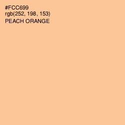 #FCC699 - Peach Orange Color Image