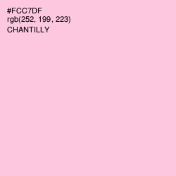 #FCC7DF - Chantilly Color Image